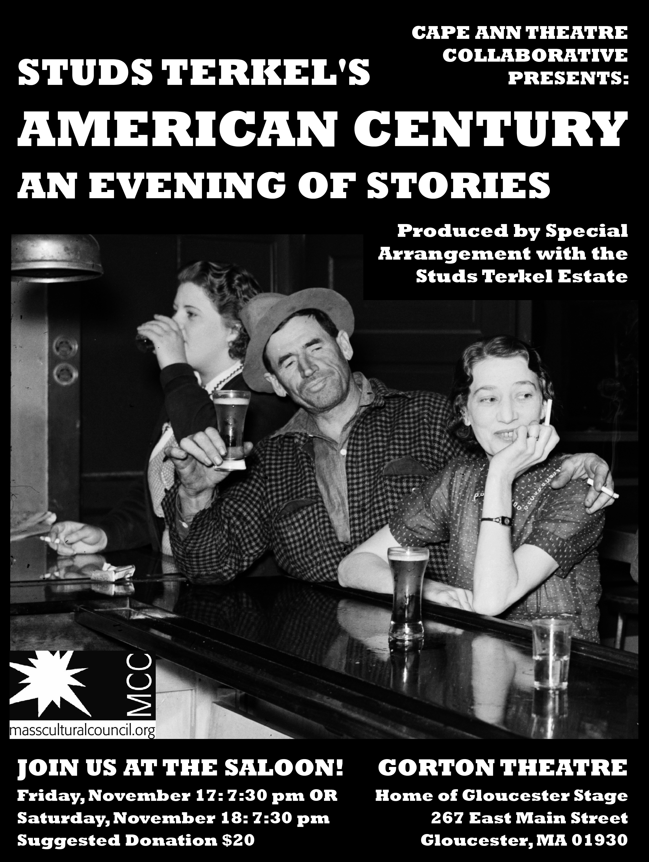 Studs Terkel's American Century Poster